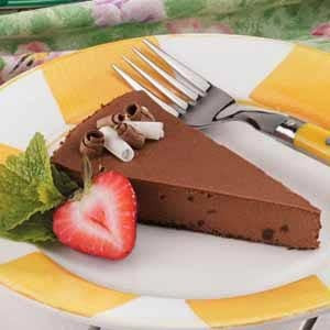 Light Chocolate Cheesecake