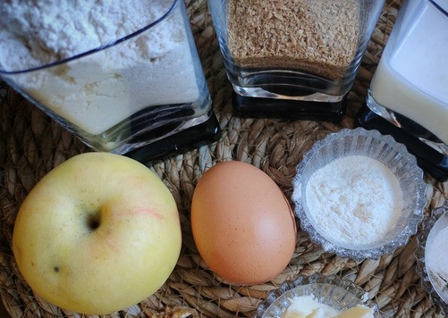 1. Этап. Вафли пышные Любимый завтрак: Ингредиенты, которые нам понадобятся.