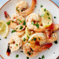 Air Fryer Lemon-Garlic Shrimp