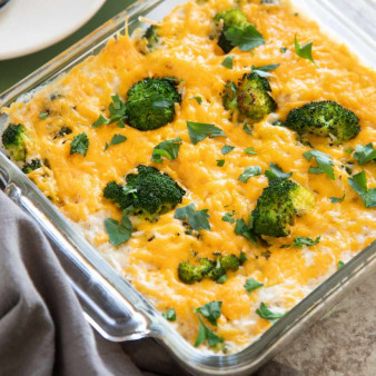 Broccoli Rice Casserole From Scratch