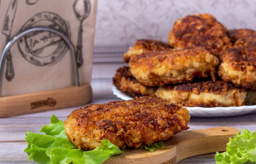 1. Этап. Куриная котлета по ГОСТу: Готово! Приятного аппетита!