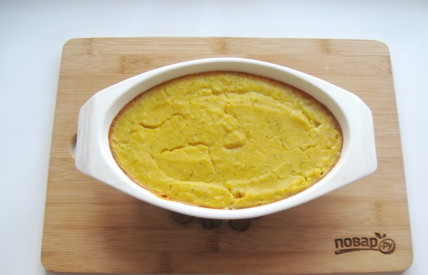 1. Этап. Запеканка из чечевицы: Готовьте запеканку в духовке, разогретой до 180 градусов 35-40 минут.