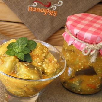 Баклажаны на зиму без стерилизации