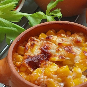 Запеченная кукуруза с фаршем индейки Мексика