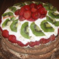 Торт Клубника и шоколад