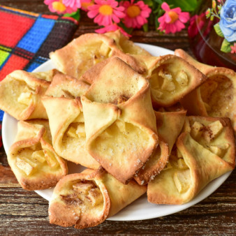 Печенье Творожные платочки