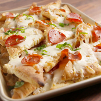 Pepperoni Cheesy Bread