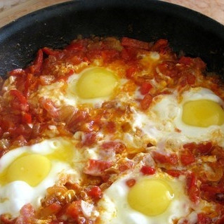 Яичница израильская