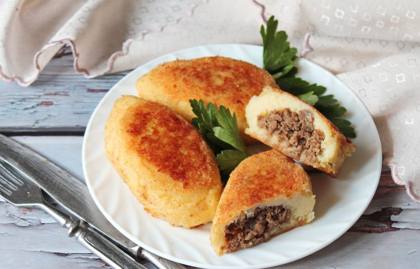 1. Этап. Зразы с ливером: Приятного аппетита!