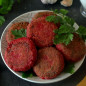 Свекольные котлеты с творогом