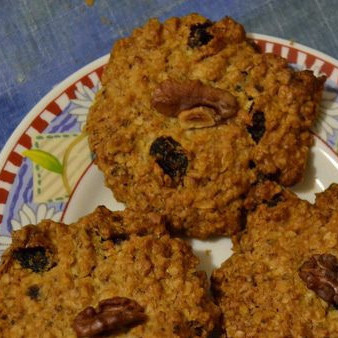 Быстрое овсяное печенье