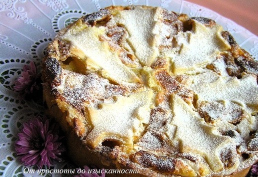 1. Этап. Праздничная кростата с зефиром: Затем аккуратно выньте пирог из формы и охладите.