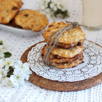 Творожное печенье без муки