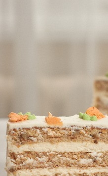 1. Этап. Морковный кето-торт: А вот так в разрезе.