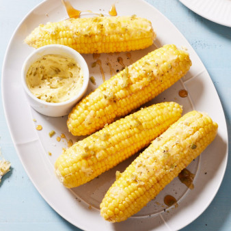 Steamed Corn On The Cob