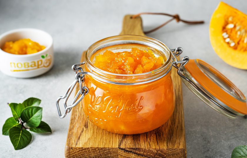 1. Этап. Варенье из тыквы без сахара: Варенье из тыквы без сахара готово. Приятного аппетита!