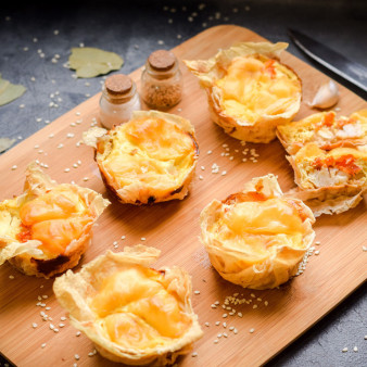 Хек в лаваше в духовке