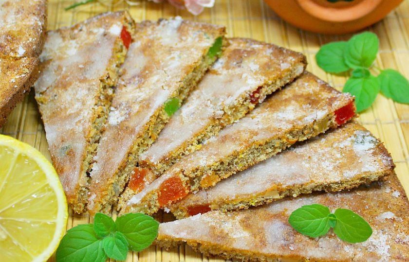 1. Этап. Нюрнбергский пряник: Нюрнбергский пряник нарезаем небольшими кусочками и подаем к чаю. Угощайтесь!