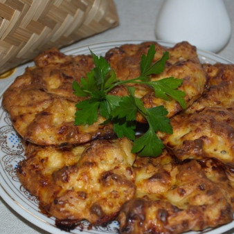 Мясо по-албански в духовке