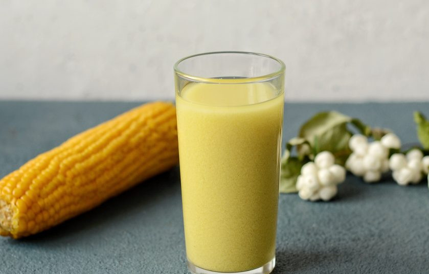 1. Этап. Кукурузное молоко: Кукурузное молоко готово, приятного аппетита!