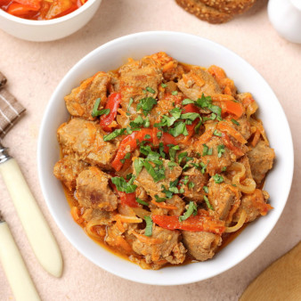 Свинина с лечо