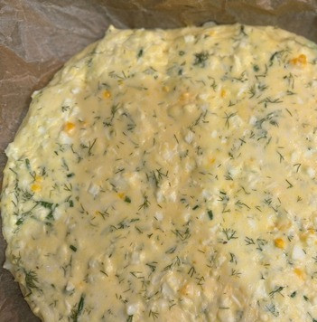 1. Этап. Творожная галета с белковой начинкой: Галета готова