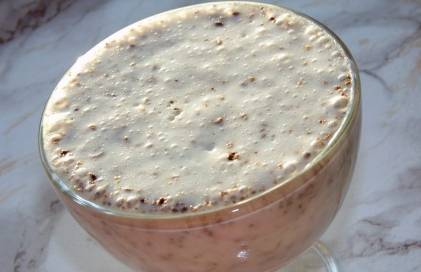 1. Этап. Молочный мусс: 8. Наслаждайтесь вкуснейшим муссом, приятного аппетита!