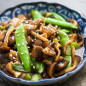 Mushroom Stir-Fry With Peas