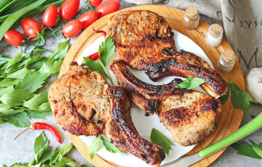 1. Этап. Шашлык из свиной корейки по-армянски: Приятного аппетита!