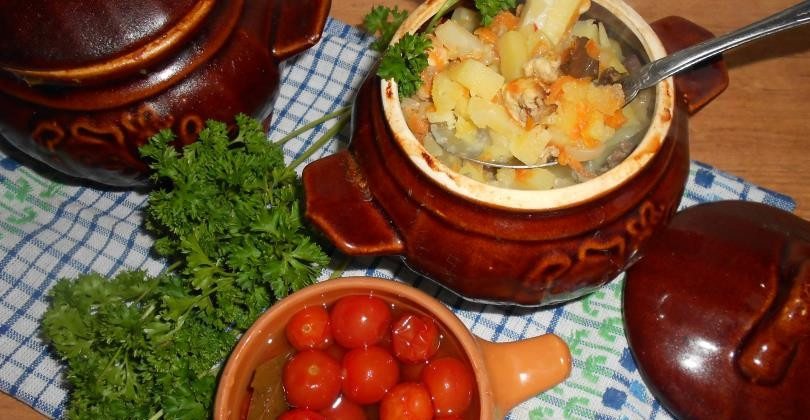 1. Этап. Мясное ассорти с грибами: Приятного аппетита!