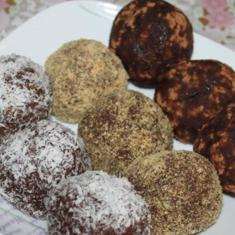 Пирожное Картошка со сгущенкой