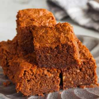 Шоколадный брауни из кабачков