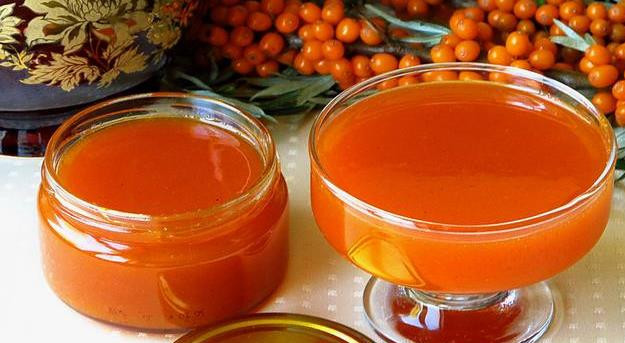 1. Этап. Облепиховое пюре: Готовое пюре можно хранить в банках под крышкой при комнатной температуре. Приятного аппетита!