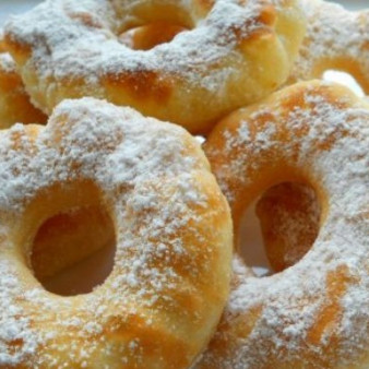 Пончики на кефире