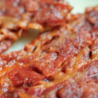 Бекон в микроволновке