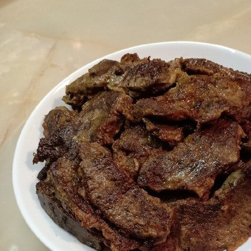 1. Этап. Накрахмаленная печень: Приятного аппетита!