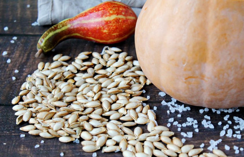 1. Этап. Соленые тыквенные семечки: Приятного аппетита!