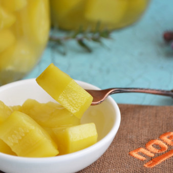 Кабачок, как ананас на зиму