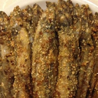 Жареная килька