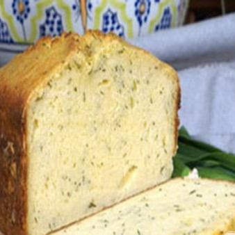 Сырный кекс с укропом