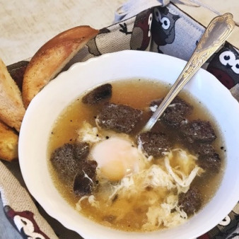 Яичный суп из Андалусии