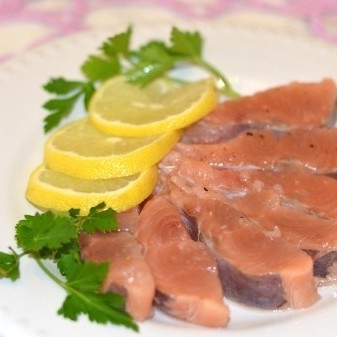 Горбуша малосольная