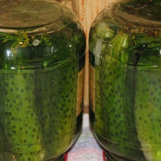 Маринованные огурцы сладкие