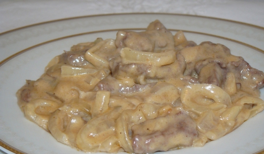 1. Этап. Телятина в горчичном соусе: Приятного аппетита!