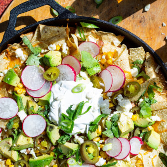 Loaded Campfire Nachos