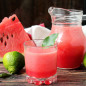 Коктейль из арбуза с лаймом