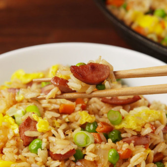 Hot Dog Fried Rice