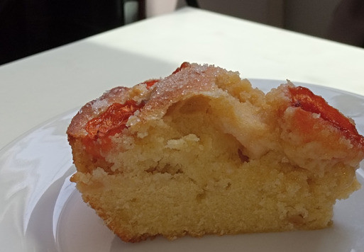 1. Этап. Пирог с жерделами и яблоками: Приятного аппетита!