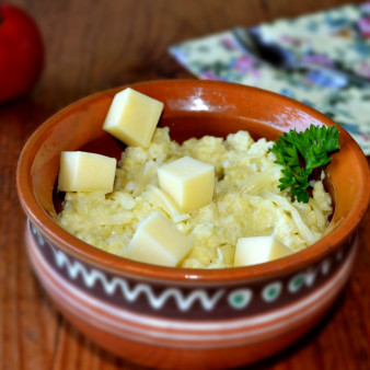 Пшенная каша с сыром