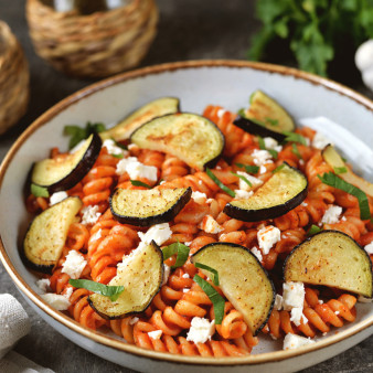 Паста по-сицилийски с баклажанами